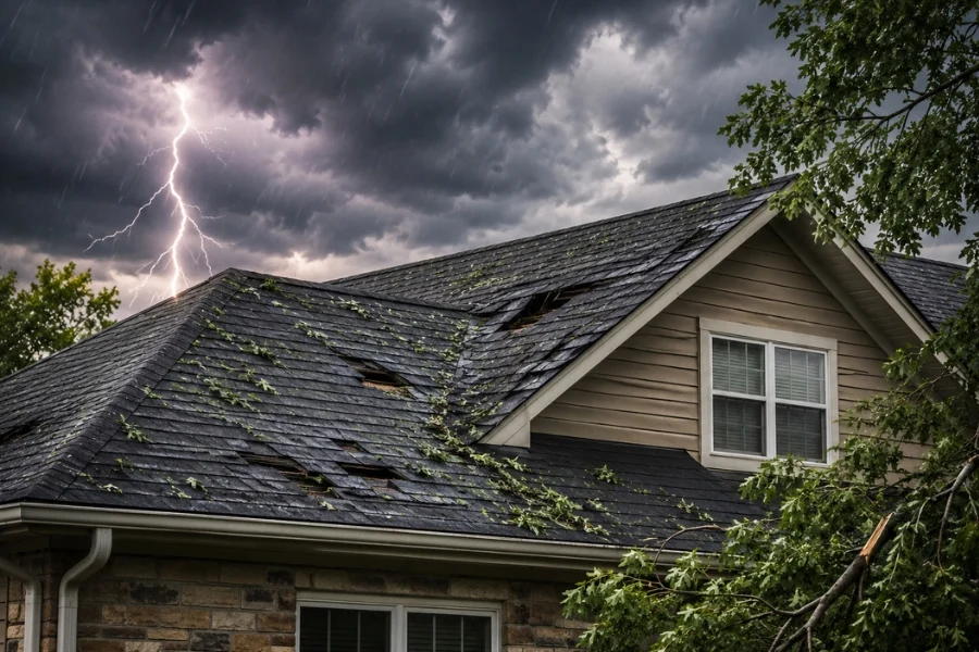 How Storm Damage Affects Rochester Roofs During Spring & Summer